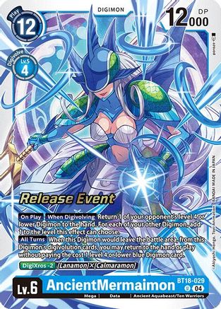 AncientMermaimon (BT18-029) - Release Special Booster 2.0 Celebration Event Cards Foil