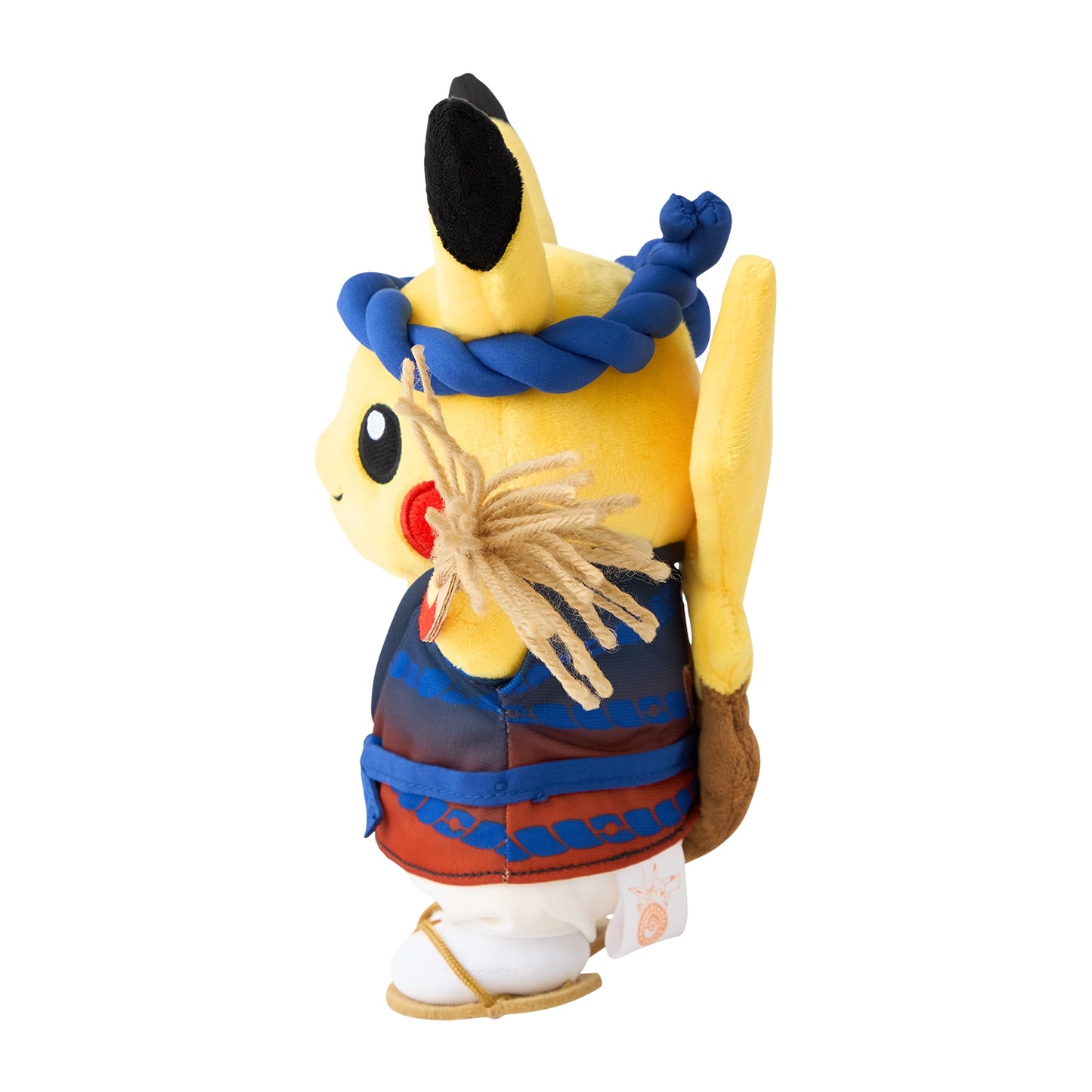 Pokemon Center Tohoku Straw Sandals Festival Pikachu Plush (Pokémon Center Japan)