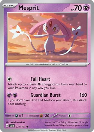 Mesprit - 079/191 79 - SV08 Surging Sparks