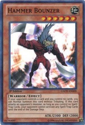 Hammer Bounzer (GAOV-EN009) - Galactic Overlord Unlimited
