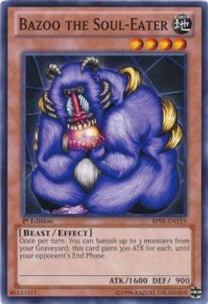 Bazoo the Soul-Eater (BP01-EN119) - Battle Pack: Epic Dawn 1st Edition