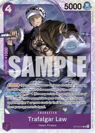 Trafalgar Law (ST10-010) (Reprint) (ST10-010) - Premium Booster -The Best- Foil