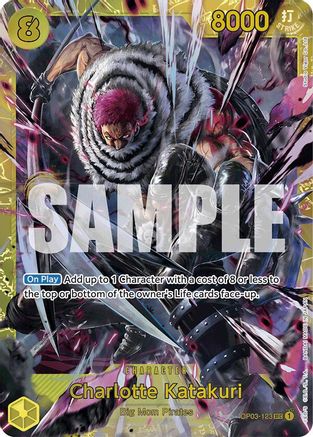 Charlotte Katakuri (Reprint) (OP03-123) - Premium Booster -The Best- Foil