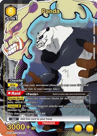 Panda (017) (R*) (UE03BT/JJK-1-017) - Jujutsu Kaisen Foil