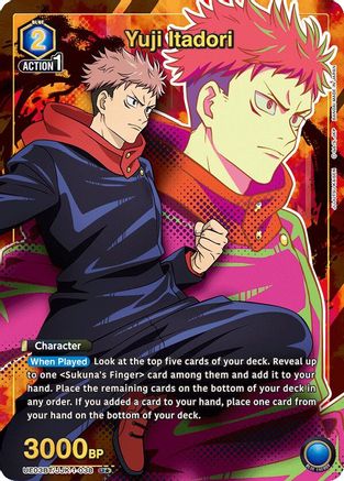 Yuji Itadori (038) (U*) (UE03BT/JJK-1-038) - Jujutsu Kaisen Foil