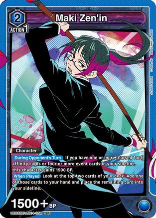 Maki Zen'in (050) (UE03BT/JJK-1-050) - Jujutsu Kaisen Foil