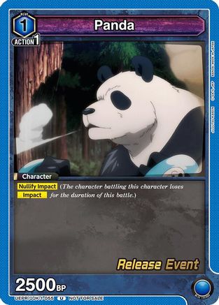 Panda (055) (UEPR/JJK-1-055) - Jujutsu Kaisen Release Event Cards