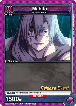 Mahito (091) (UEPR/JJK-1-091) - Jujutsu Kaisen Release Event Cards