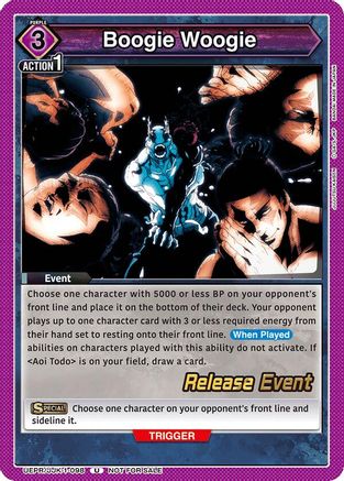 Boogie Woogie (UEPR/JJK-1-098) - Jujutsu Kaisen Release Event Cards