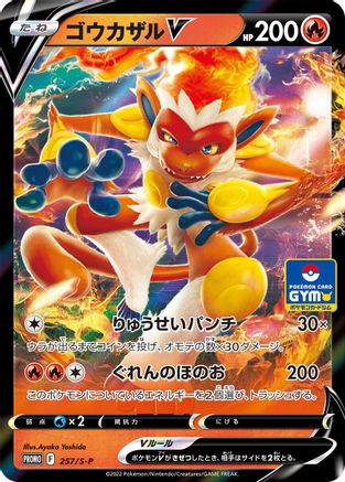 [JP] Infernape V - 257/S-P (257/S-P) - SP Sword  Shield Promos Holofoil