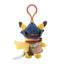 Pokemon Center Run Run! Desert Pikachu Plush Keychain (Pokémon Center Japan)