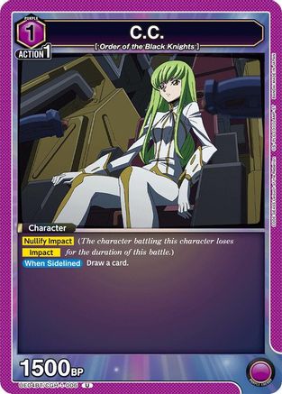 C.C. (006) (UE04BT/CGH-1-006) - Code Geass Lelouch of the Rebellion