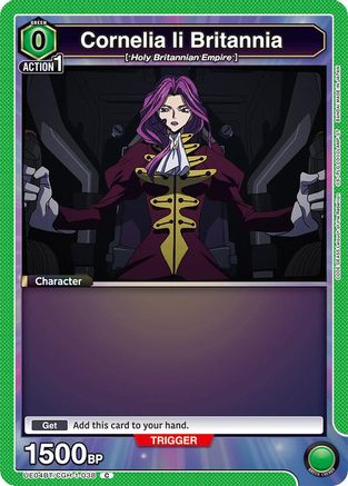 Cornelia li Britannia (038) (UE04BT/CGH-1-038) - Code Geass Lelouch of the Rebellion