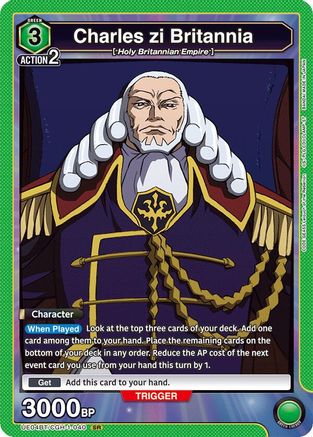 Charles zi Britannia (UE04BT/CGH-1-040) - Code Geass Lelouch of the Rebellion Foil