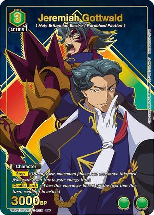 Jeremiah Gottwald (052) (R*) (UE04BT/CGH-1-052) - Code Geass Lelouch of the Rebellion Foil