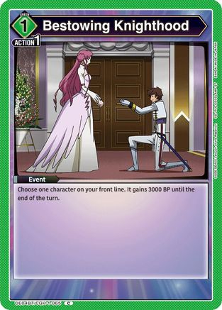 Bestowing Knighthood (UE04BT/CGH-1-065) - Code Geass Lelouch of the Rebellion