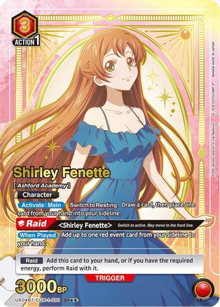 Shirley Fenette (081) (SR**) (UE04BT/CGH-1-081) - Code Geass Lelouch of the Rebellion Foil