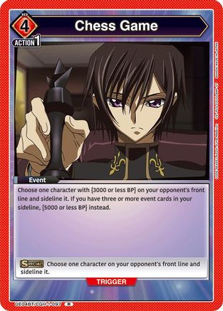 Chess Game (UE04BT/CGH-1-097) - Code Geass Lelouch of the Rebellion Foil