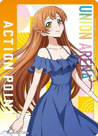 Action Point Card (AP05) (Shirley Fenette) (UE04BT/CGH-1-AP05) - Code Geass Lelouch of the Rebellion