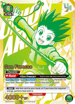 Gon Freecss (078) (UEPR/HTR-1-078) - Union Arena Promotion Cards Foil