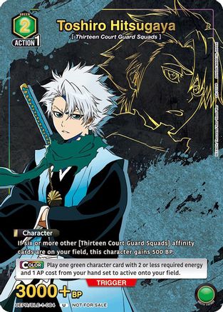 Toshiro Hitsugaya (084) (Gold) (UEPR/BLC-1-084) - Union Arena Promotion Cards Foil