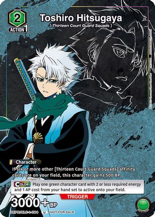 Toshiro Hitsugaya (084) (UEPR/BLC-1-084) - Union Arena Promotion Cards Foil