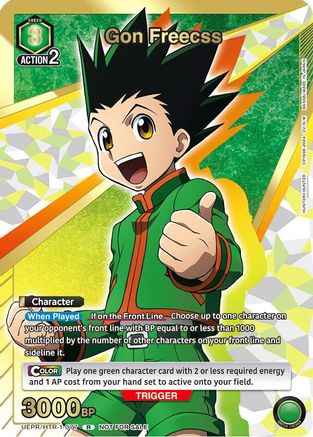 Gon Freecss (077) (Gold) (UEPR/HTR-1-077) - Union Arena Promotion Cards Foil