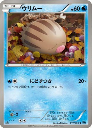 [JP] Swinub (017/059) - BW6 Freeze Bolt
