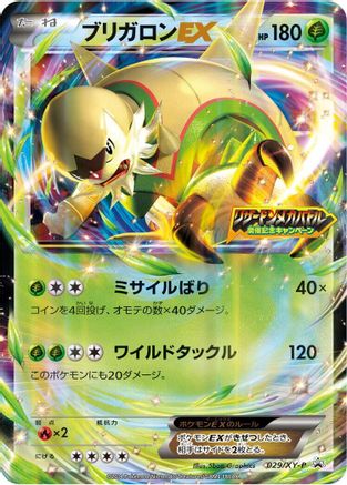 [JP] Chesnaught EX - 029/XY-P (029/XY-P) - XYP XY Promos Holofoil