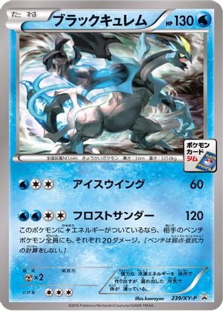 [JP] Black Kyurem - 239/XY-P (239/XY-P) - XYP XY Promos