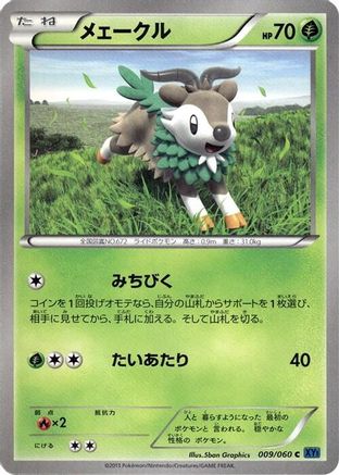[JP] Skiddo (009/060) - XYBx Collection X 1st Edition