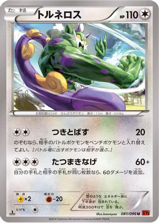 [JP] Tornadus (081/096) - XY3 Rising Fist Unlimited