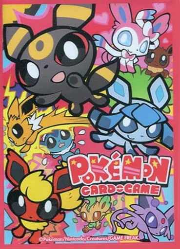 Pokémon Center Japan Official Sleeves: Eevee's Family Sleeves Set (Limited Edition)
