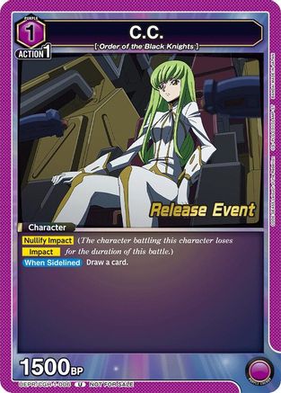 C.C. (006) (UEPR/CGH-1-006) - Code Geass Lelouch of the Rebellion Release Event Cards