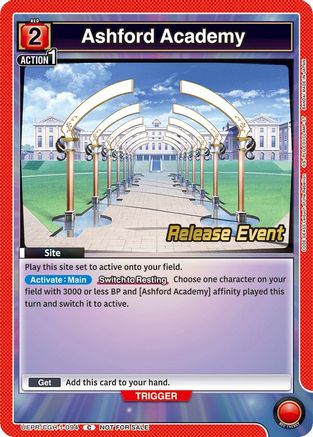 Ashford Academy (UEPR/CGH-1-094) - Code Geass Lelouch of the Rebellion Release Event Cards