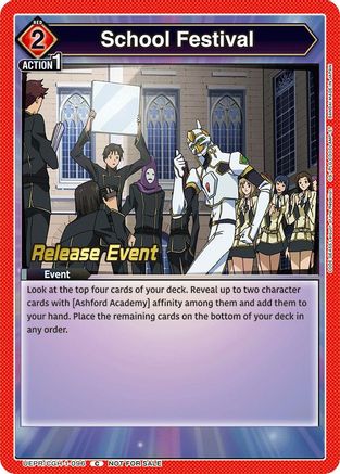 School Festival (UEPR/CGH-1-096) - Code Geass Lelouch of the Rebellion Release Event Cards