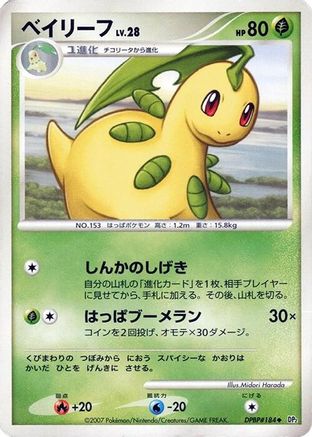 [JP] Bayleef  - DP2 Secret of the Lakes