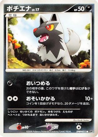 [JP] Poochyena  - DP5 Cry from the Mysterious