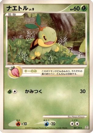 [JP] Turtwig (001/012) - PtR Regigigas LVX Collection Pack