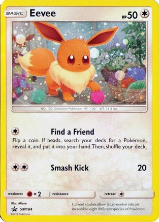 Eevee - SM184 (Cosmos Holo) SM184 - SM Promos Holofoil