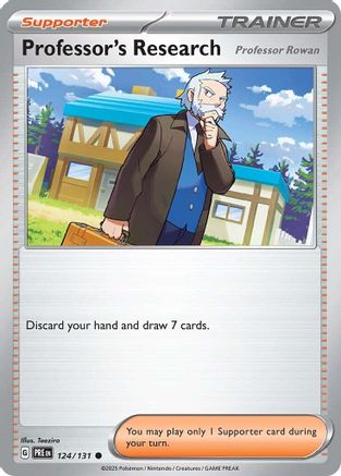 Professor's Research [Professor Rowan] 124 - SV Prismatic Evolutions