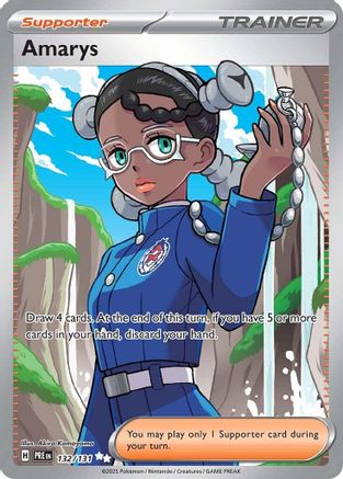 Amarys - 132/131 132 - SV Prismatic Evolutions Holofoil
