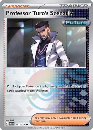 Professor Turo's Scenario (Poke Ball Pattern) 121 - SV Prismatic Evolutions Holofoil