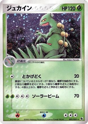 [JP] Sceptile (003/055) - ADV Expansion Pack Unlimited Holofoil