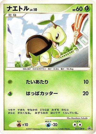 [JP] Turtwig - 017/DP-P (017/DP-P) - DPP Promotional cards