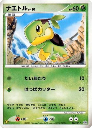 [JP] Turtwig - 027/DP-P (027/DP-P) - DPP Promotional cards