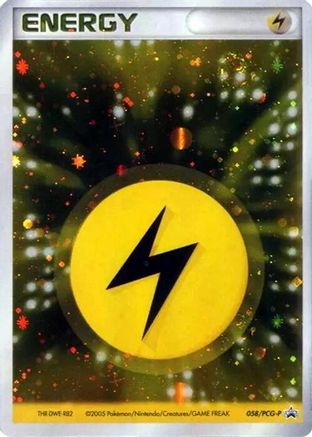 [JP] Basic Lightning Energy - 058/PCG-P (058/PCG-P) - PCGP Promotional cards Holofoil