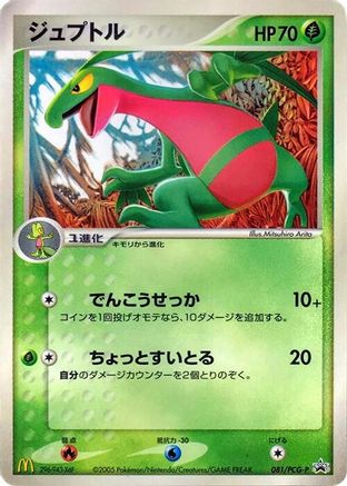 [JP] Grovyle - 081/PCG-P (081/PCG-P) - PCGP Promotional cards