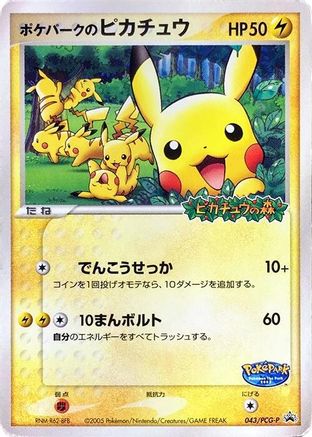 [JP] PokePark's Pikachu - 043/PCG-P (043/PCG-P) - PCGP Promotional cards