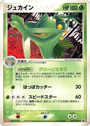 [JP] Sceptile - 063/PCG-P (063/PCG-P) - PCGP Promotional cards